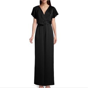 NWT Aidan Mattox Black Jumpsuit - size 4